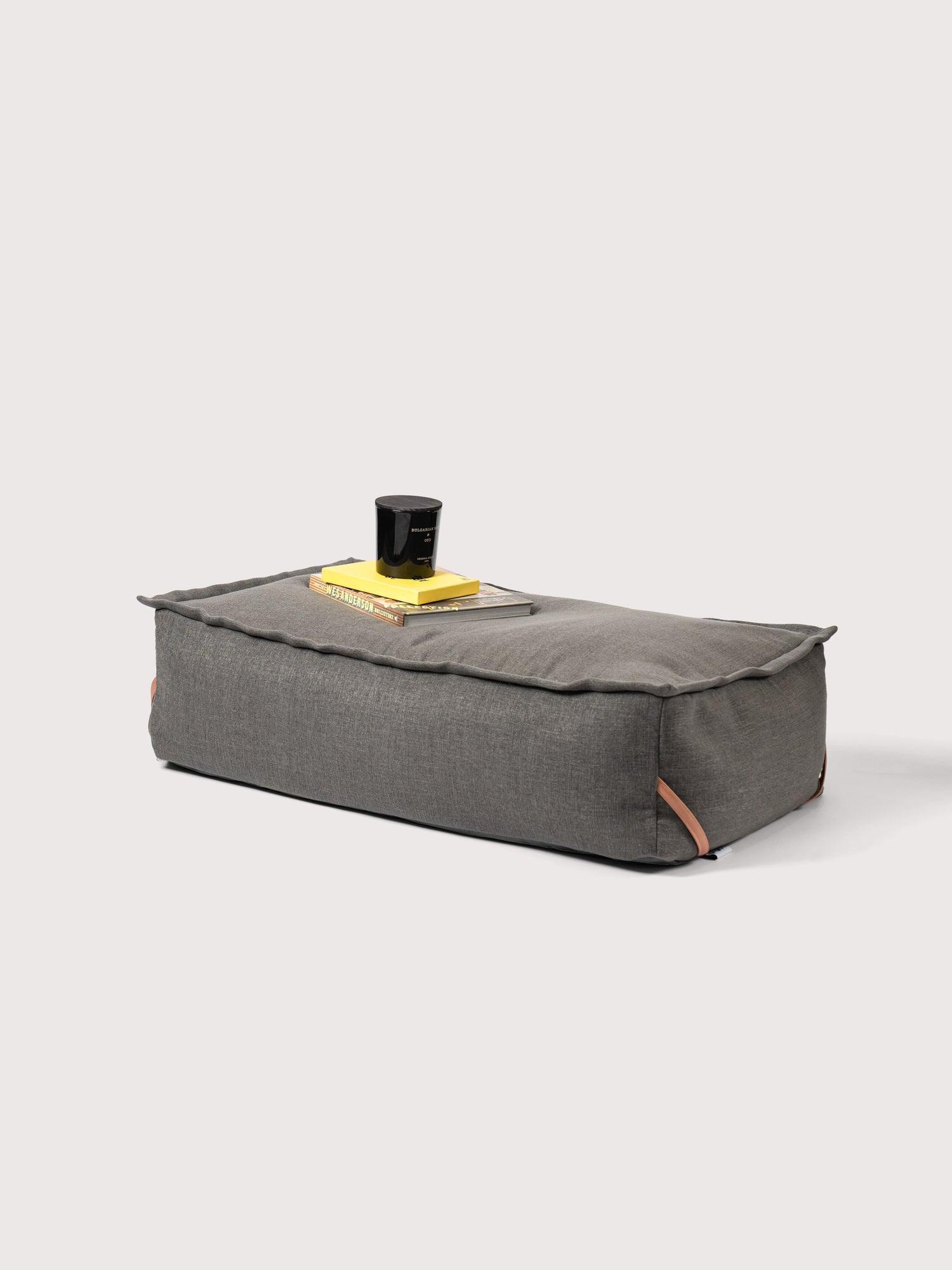 Modular Lounge PUF 80% Lino - Gris Oscuro