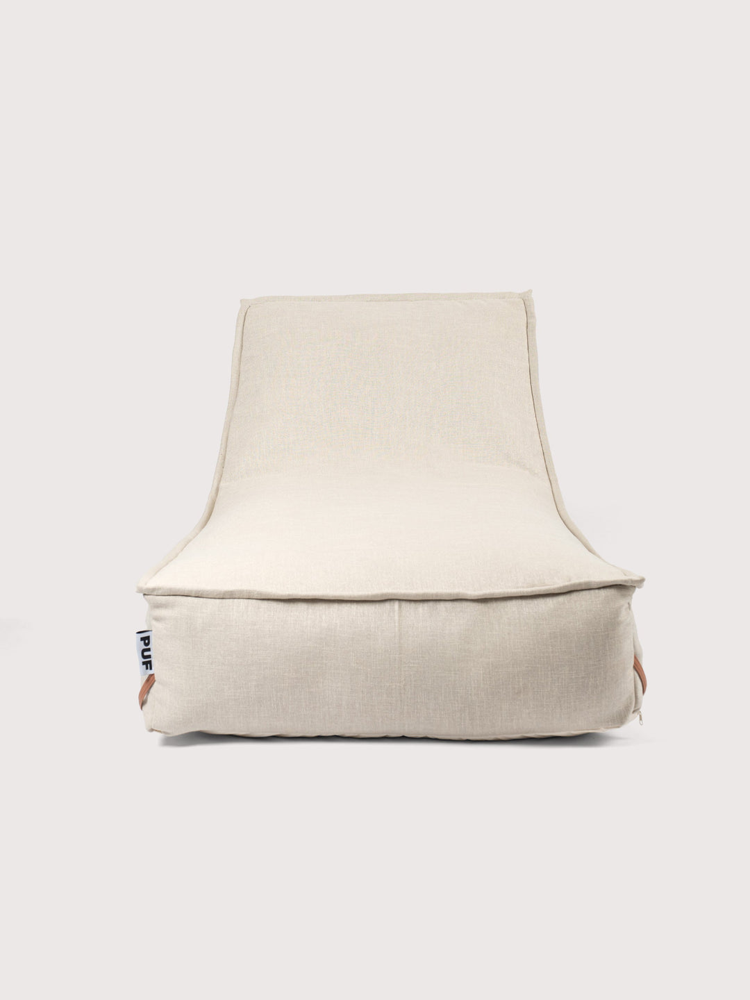 Funda Sillón Lounge PUF 80% Lino - Beige