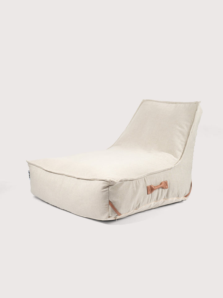 Funda Sillón Lounge PUF 80% Lino - Beige
