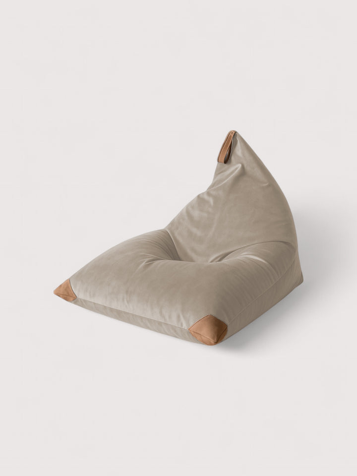 Puff Triangular de Interior PUF - Beige