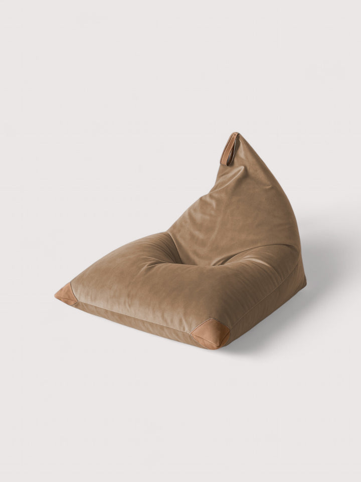 Puff Triangular de Interior PUF - Camel
