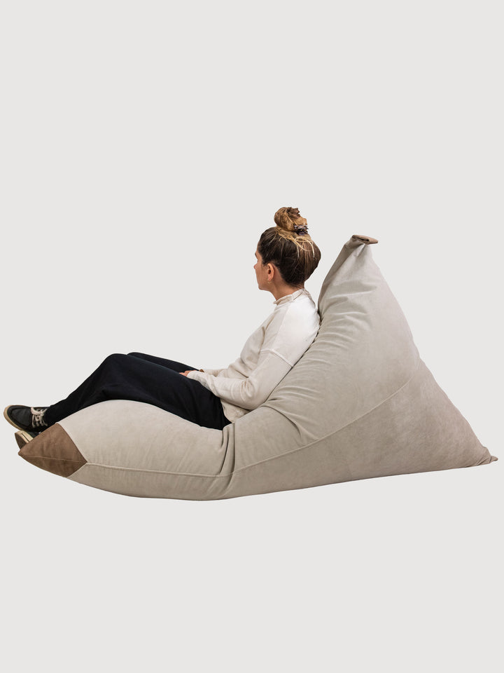 Puff Triangular de Interior PUF - Beige