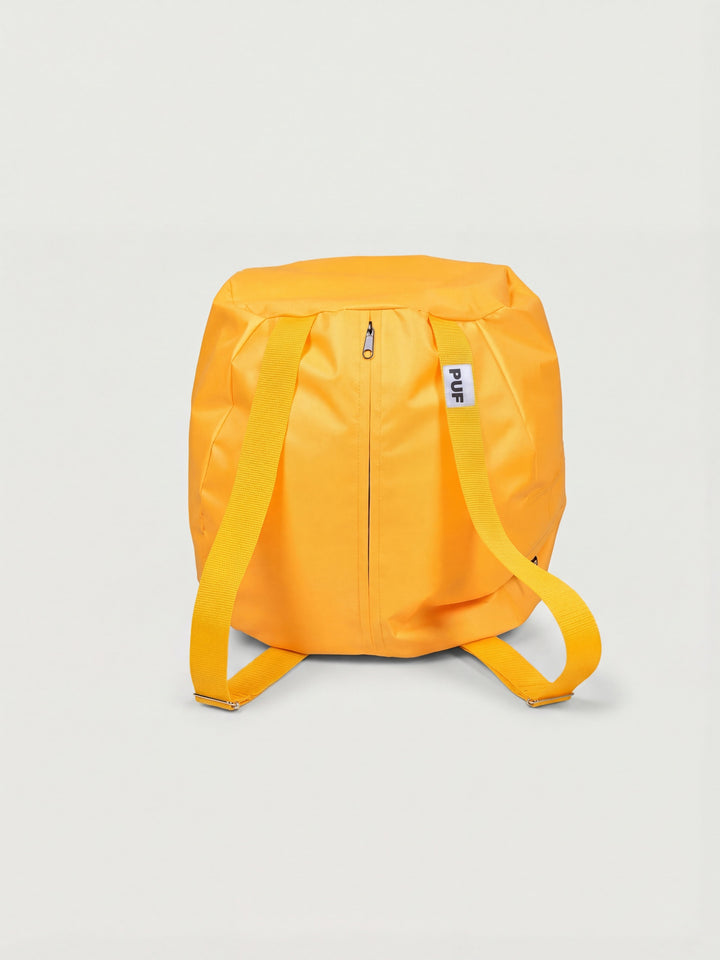 Mochila Cojin PUF - Amarillo Oscuro