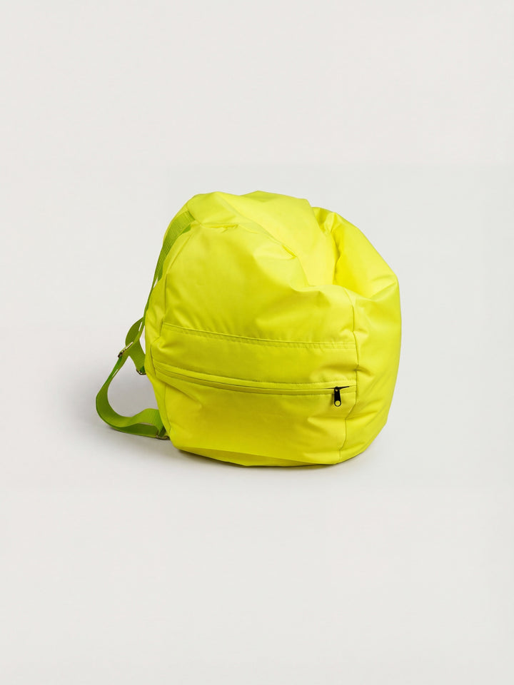 Mochila Cojin PUF - Amarillo Fluorescente