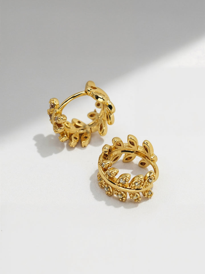 Argollas Hojas