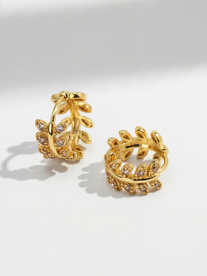 Argollas Hojas