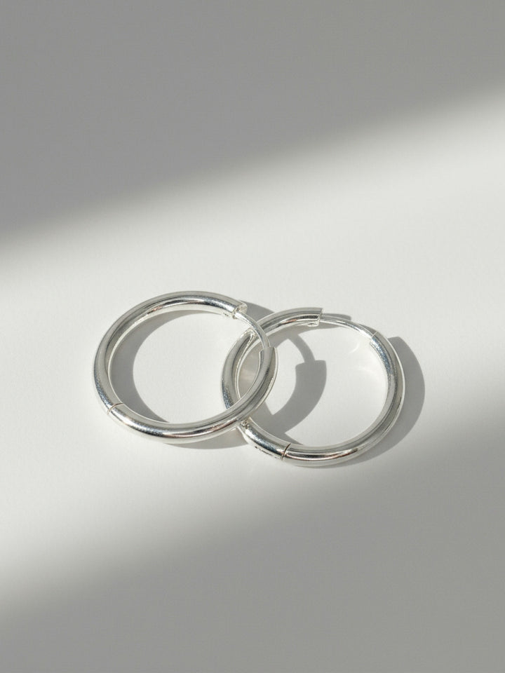 Argollas Plateadas