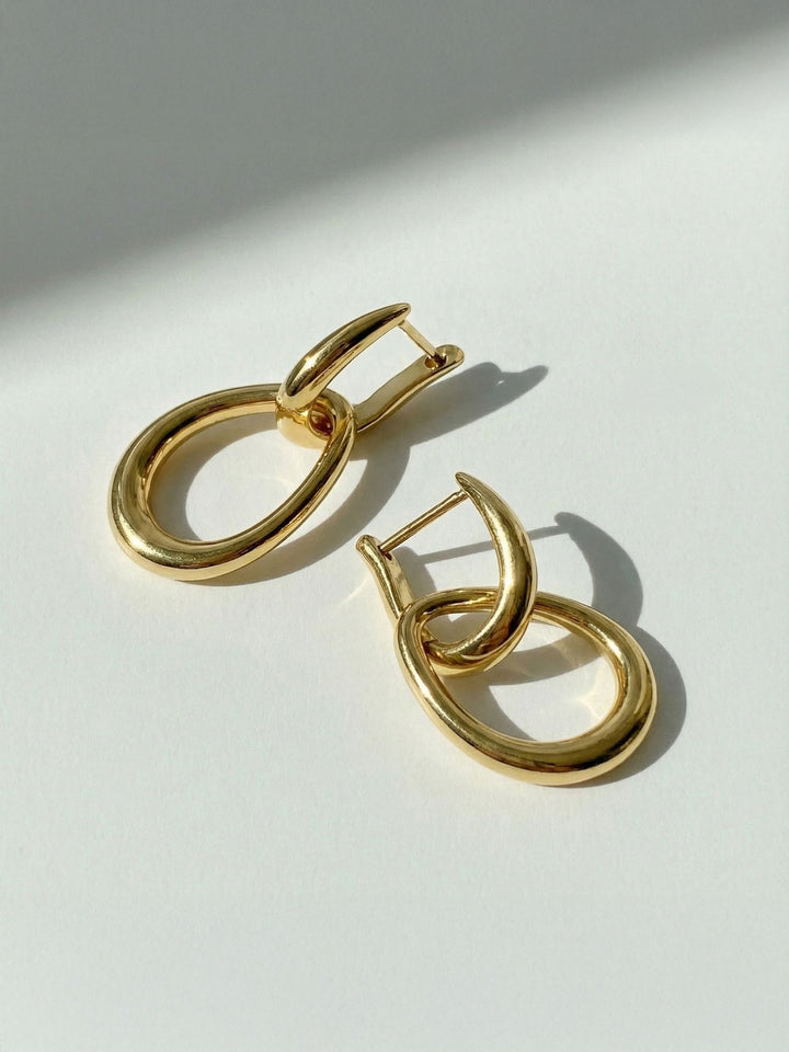 Aro Doble Argolla - Oro