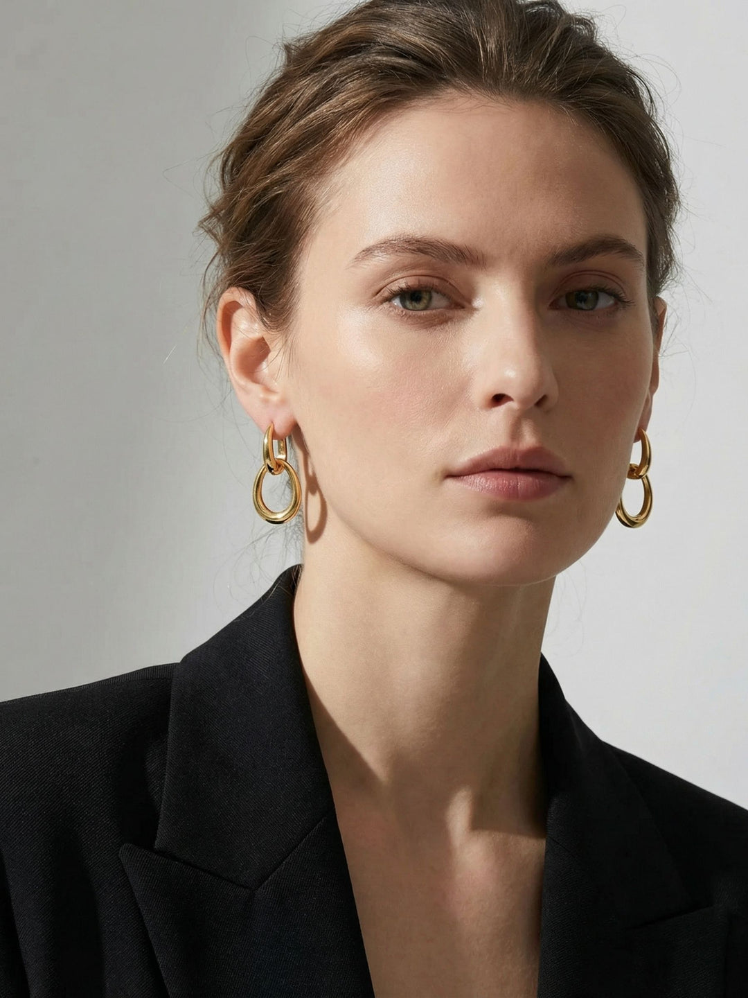 Aro Doble Argolla - Oro