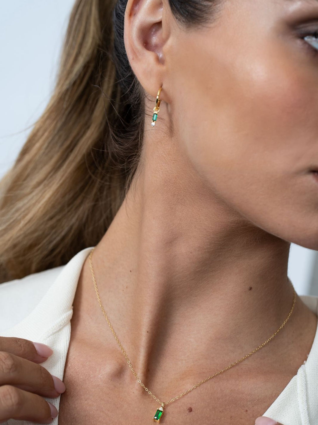 Aro Esmeralda - Rectangular