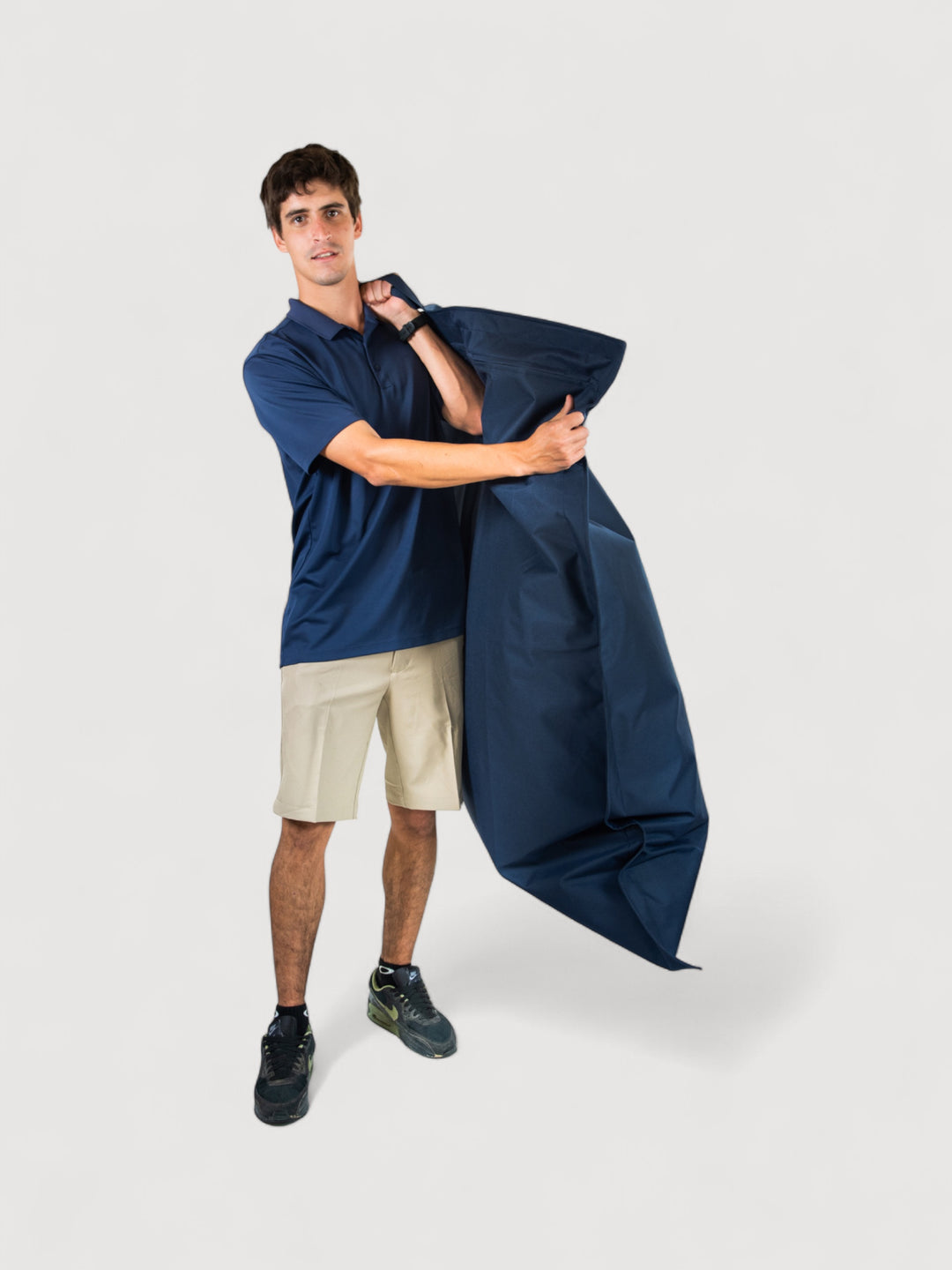 Puff Rectangular Exterior Impermeable PUF - Azul / Azul