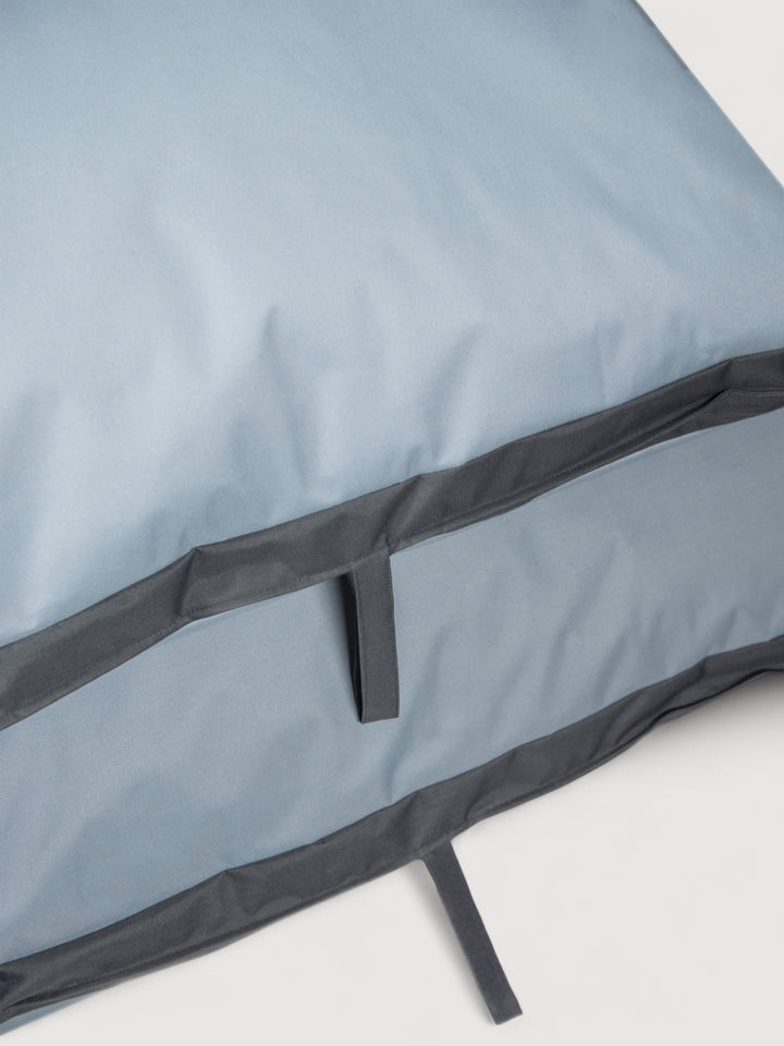 Puff Rectangular Exterior Impermeable PUF - Gris Claro / Gris Oscuro