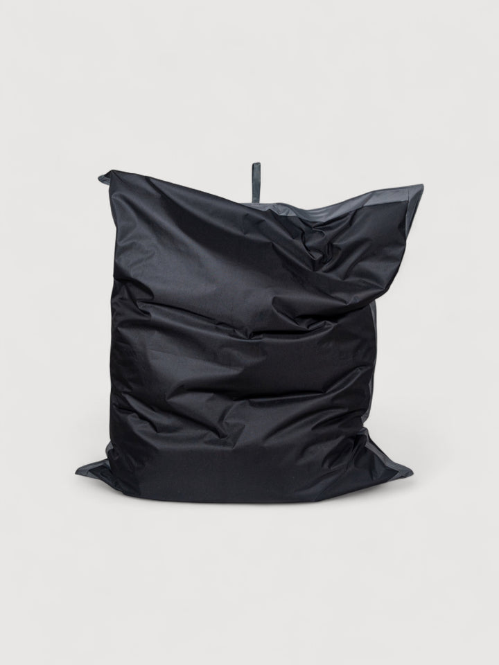 Puff Rectangular Exterior Impermeable PUF - Negro / Gris Oscuro