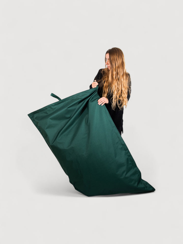 Puff Rectangular Exterior Impermeable PUF - Verde / Verde