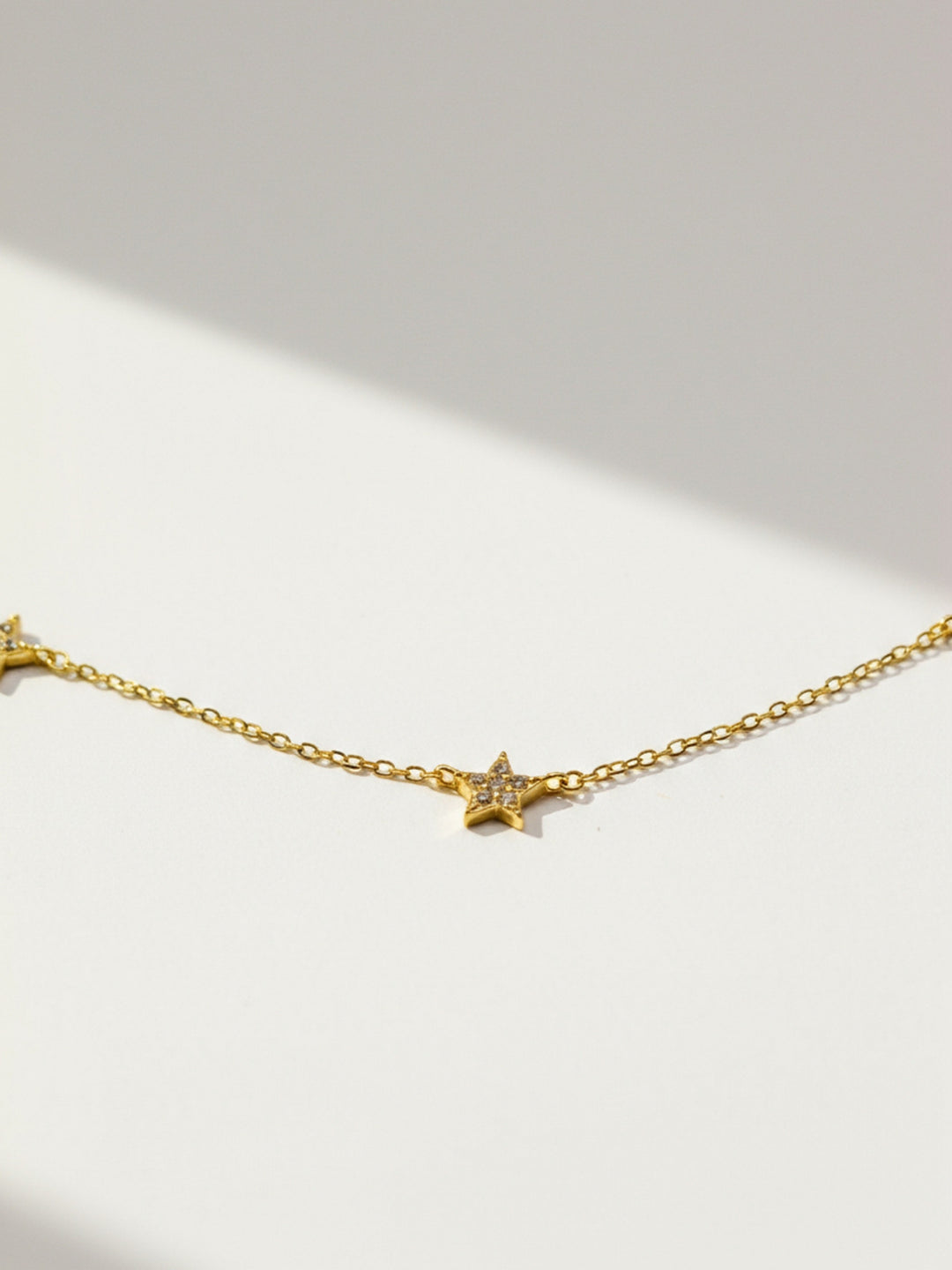 Collar Cinco Estrellas Brillantes