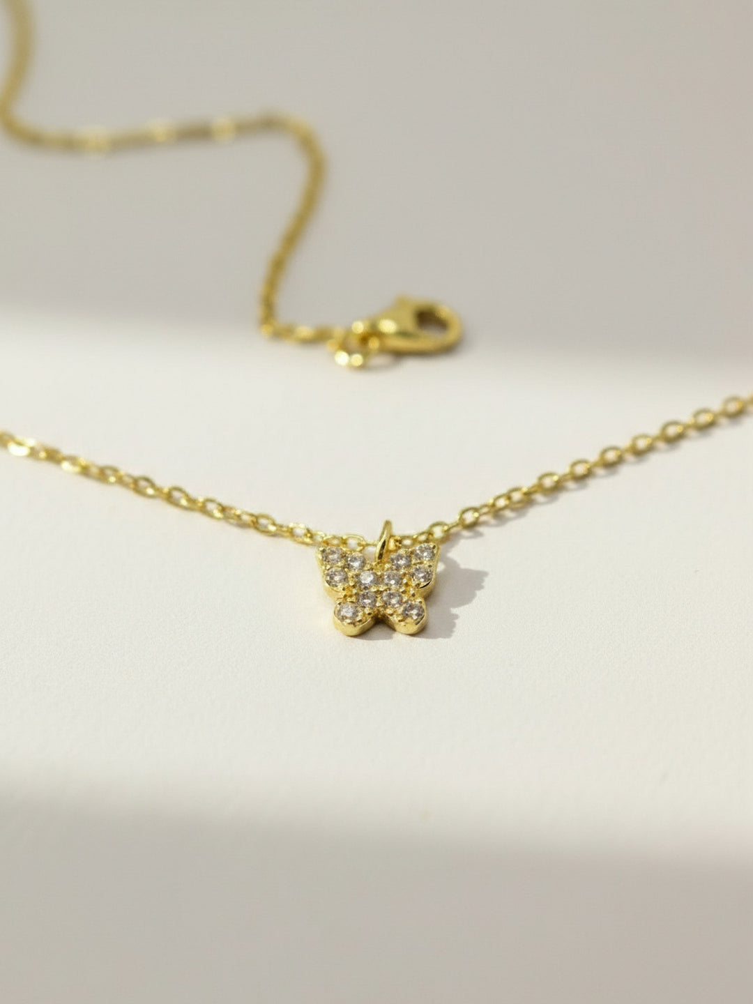 Collar Mariposa Brillante