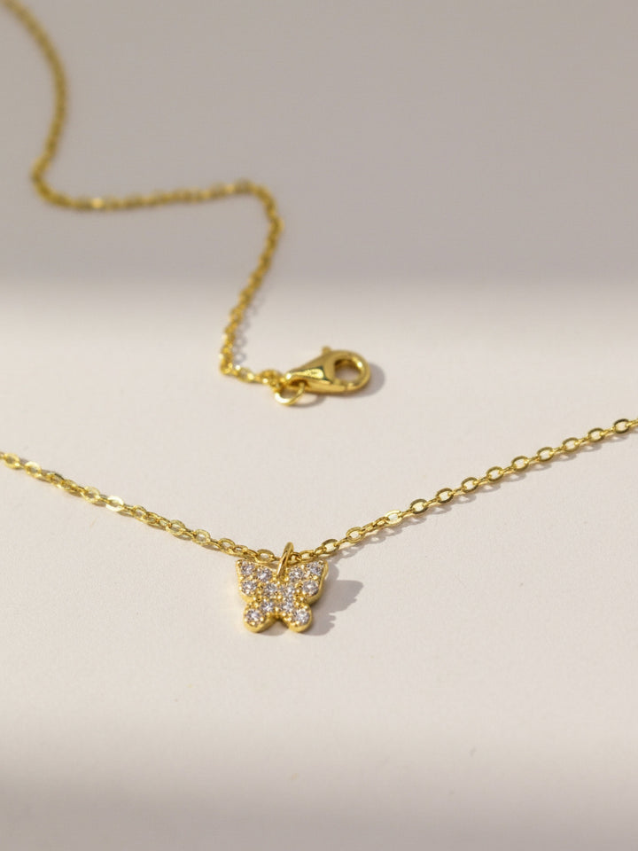 Collar Mariposa Brillante