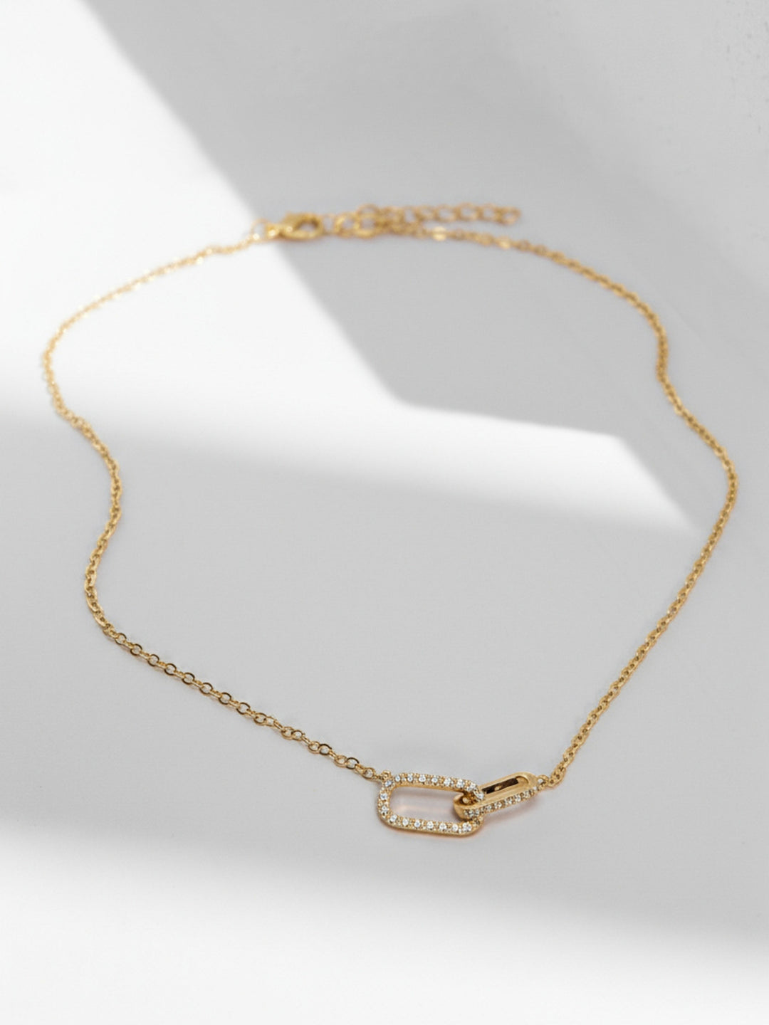 Collar Pareja Infinita Brillante