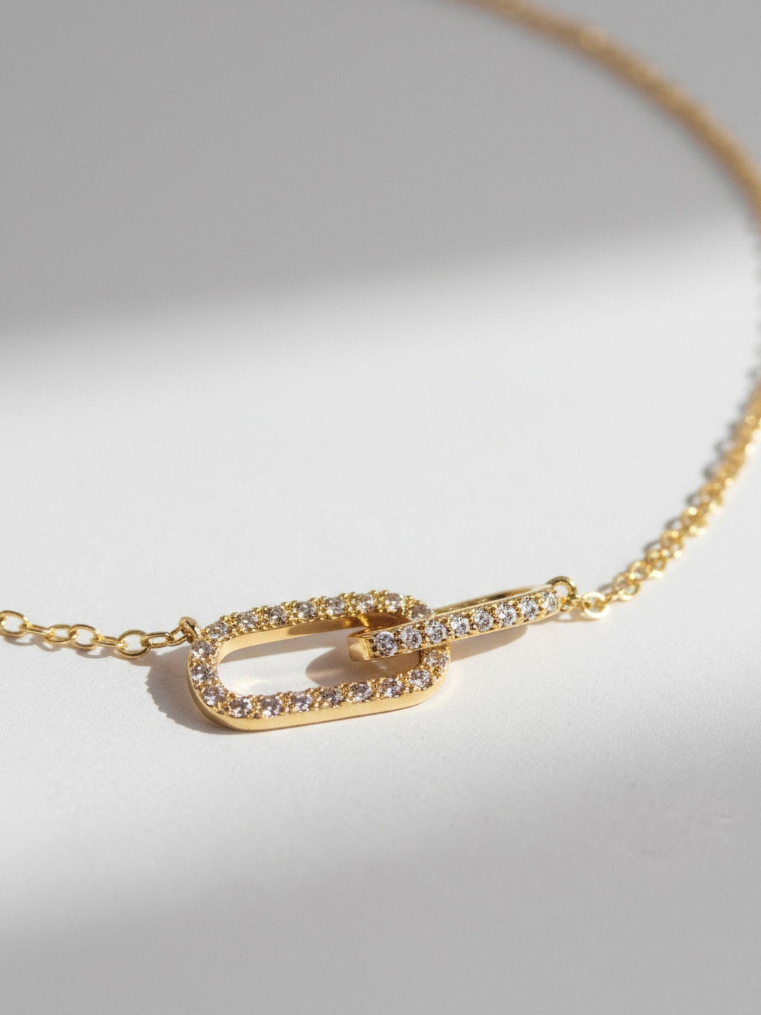 Collar Pareja Infinita Brillante