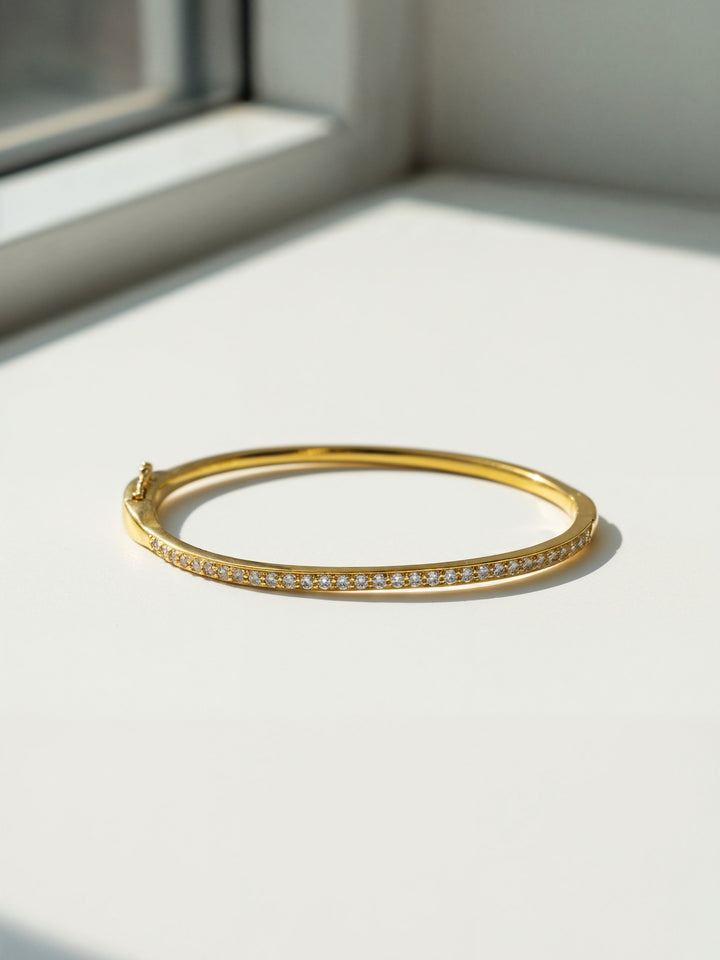 Pulsera Oro Brillos- Joyas