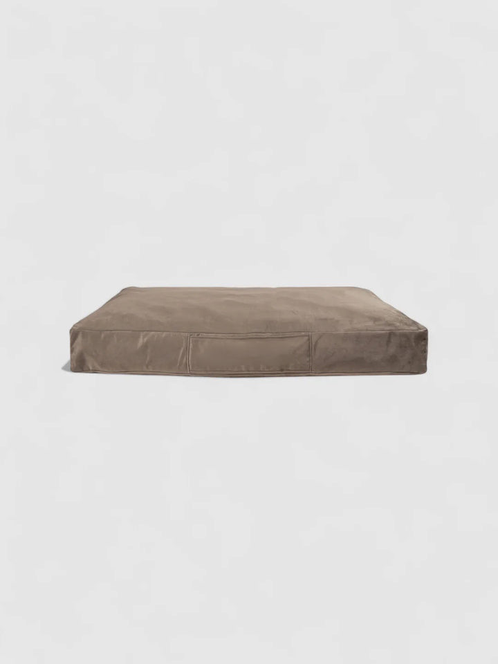 Cama Mascotas Terciopelo PUF - Beige