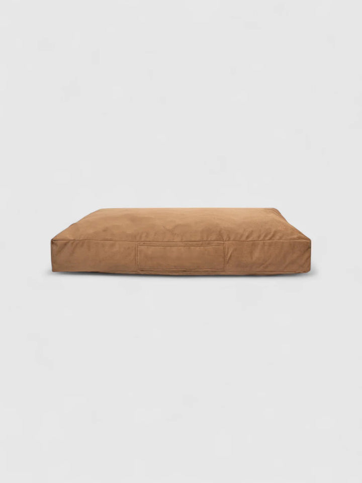 Cama Mascotas Terciopelo PUF - Camel