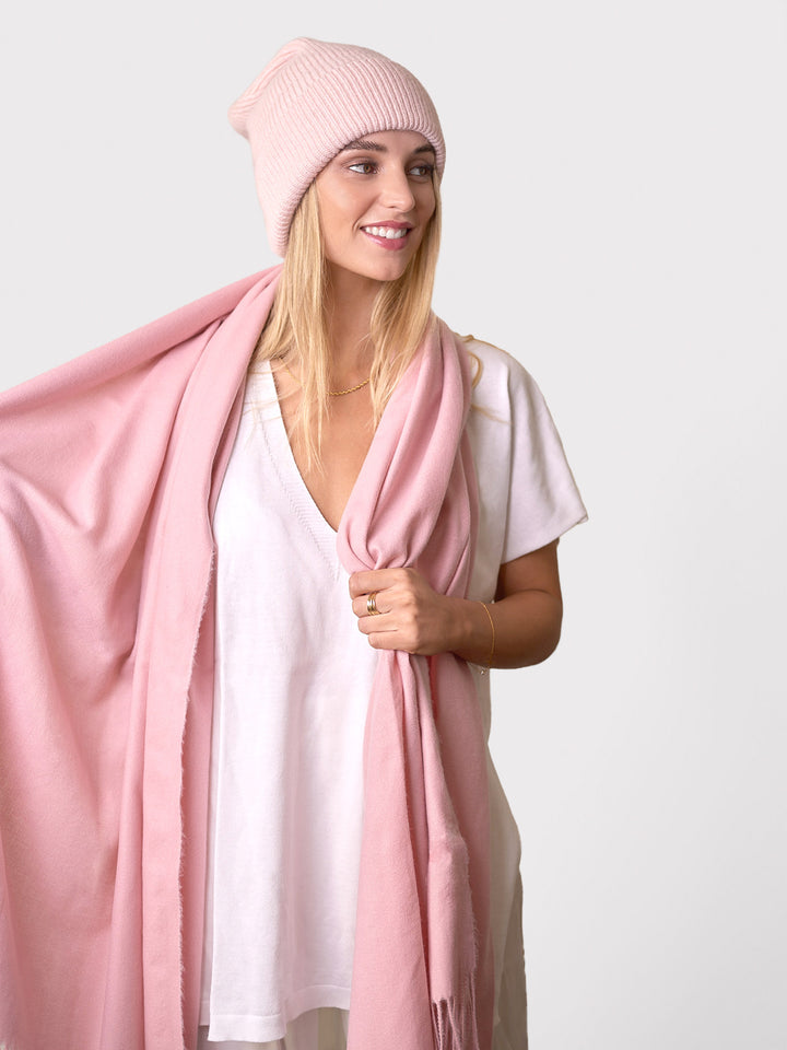 Pack Rosado - Pashmina & Beanie