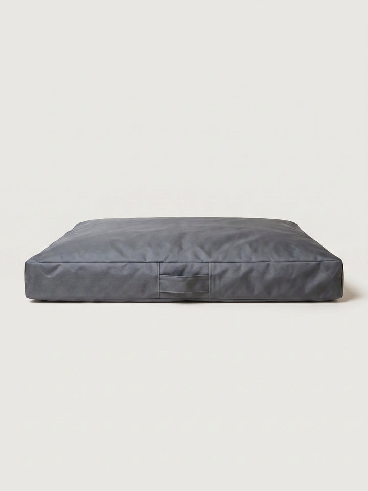 Cama Mascotas Lona PUF - Gris Oscuro