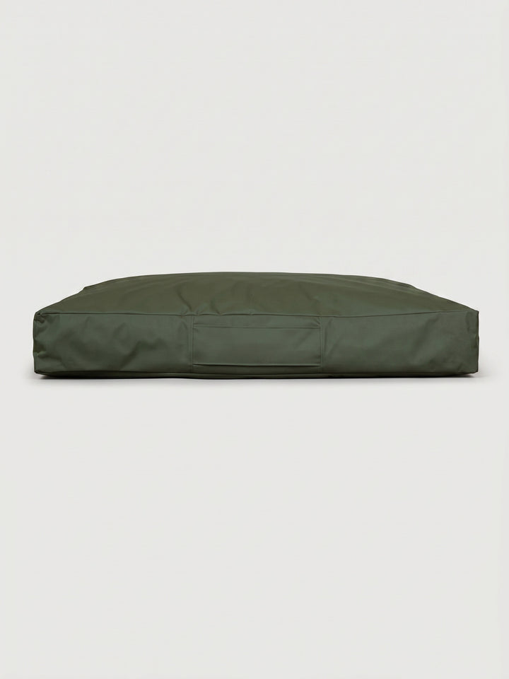 Cama Mascotas Lona PUF - Verde Militar