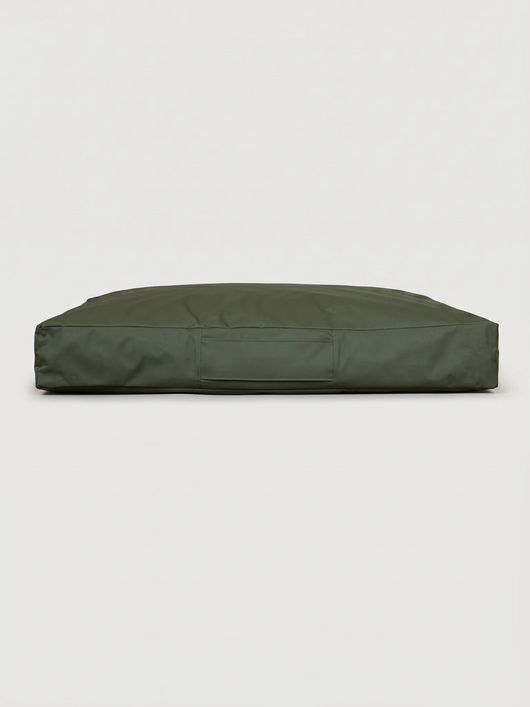 Cama Mascotas Lona PUF - Verde Militar