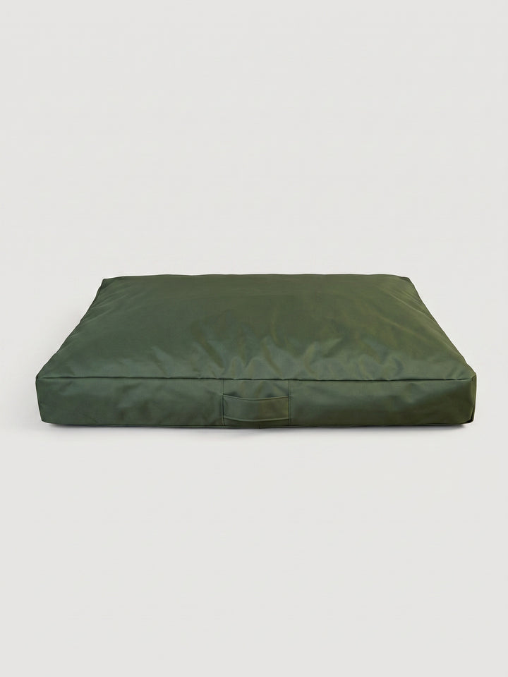 Cama Mascotas Lona PUF - Verde Militar