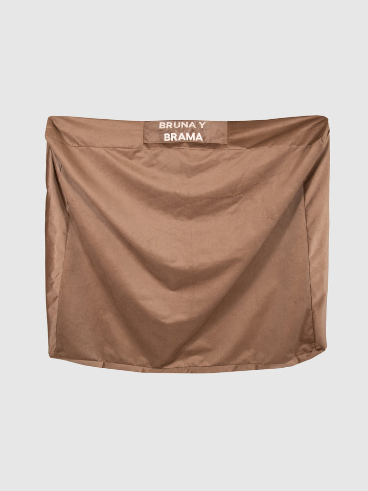 Funda Cama Mascotas Velvet - Camel