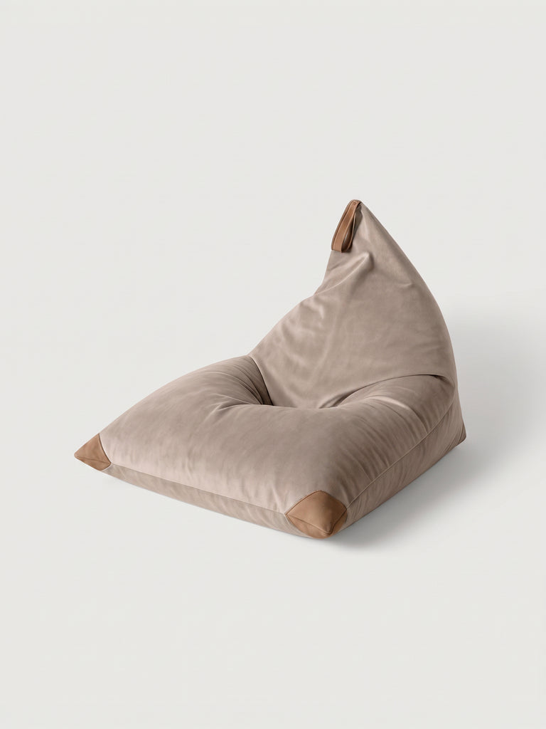 Puff Triangular de Interior PUF - Tabaco