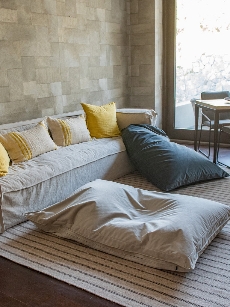 Puff Rectangular de Interior PUF - Beige