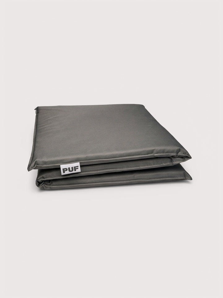 Colchoneta Mat para Reposera PUF - Gris Oscuro