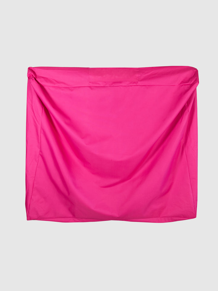 Funda Lona Cama Mascotas PUF - Fucsia