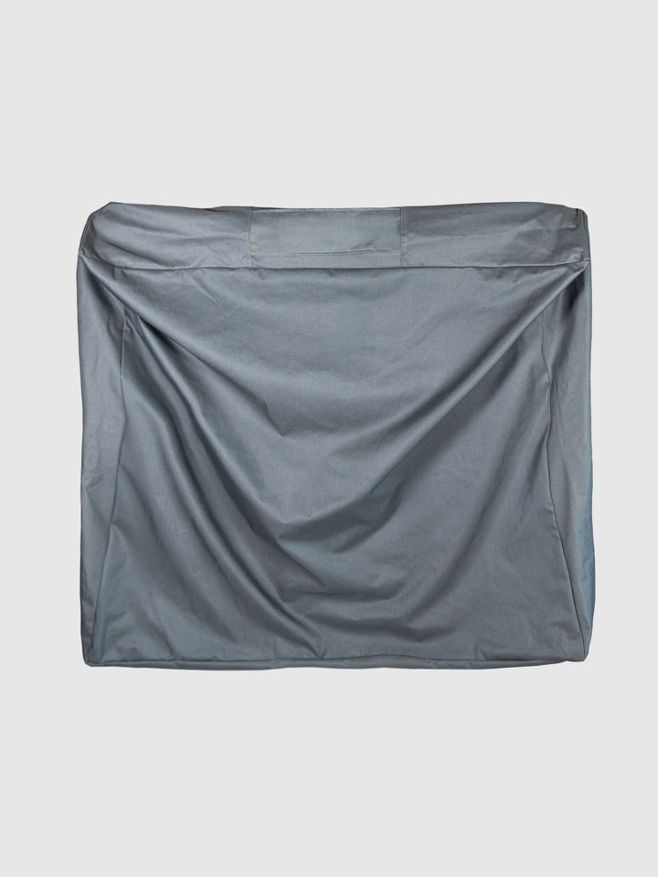 Funda Lona Cama Mascotas PUF - Gris Oscuro