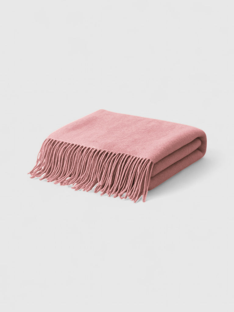 Pashmina Tejido Mixto Cashmere - Rosado
