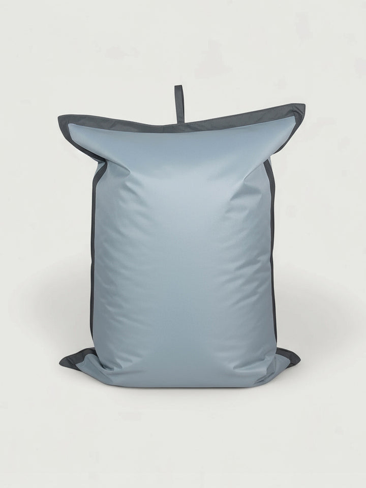 Puff Rectangular Exterior Impermeable PUF - Gris Claro / Gris Oscuro