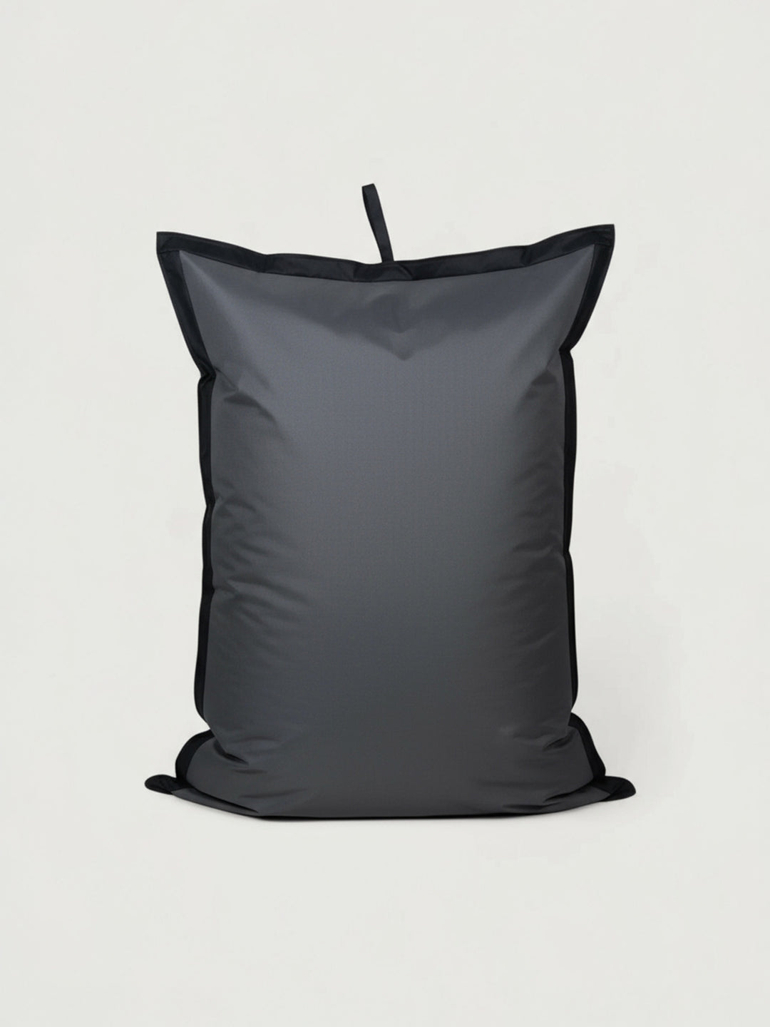 Puff Rectangular Exterior Impermeable PUF - Gris Oscuro / Negro