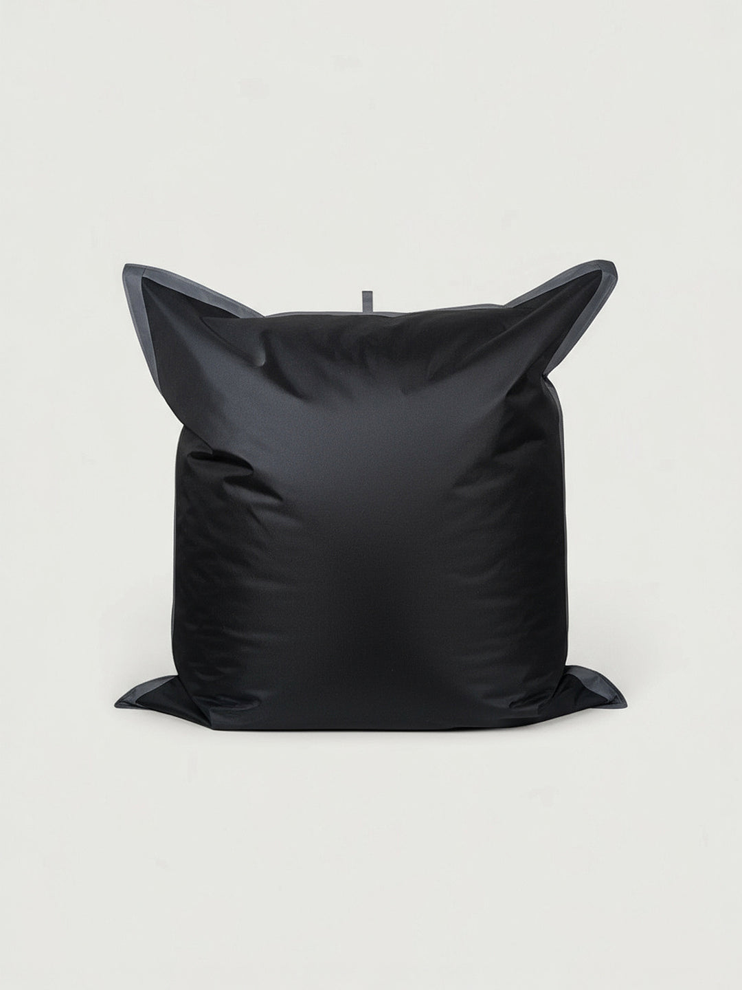 Puff Rectangular Exterior Impermeable PUF - Negro / Gris Oscuro