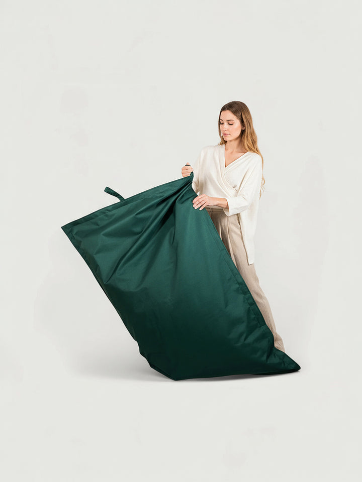 Puff Rectangular Exterior Impermeable PUF - Verde / Verde