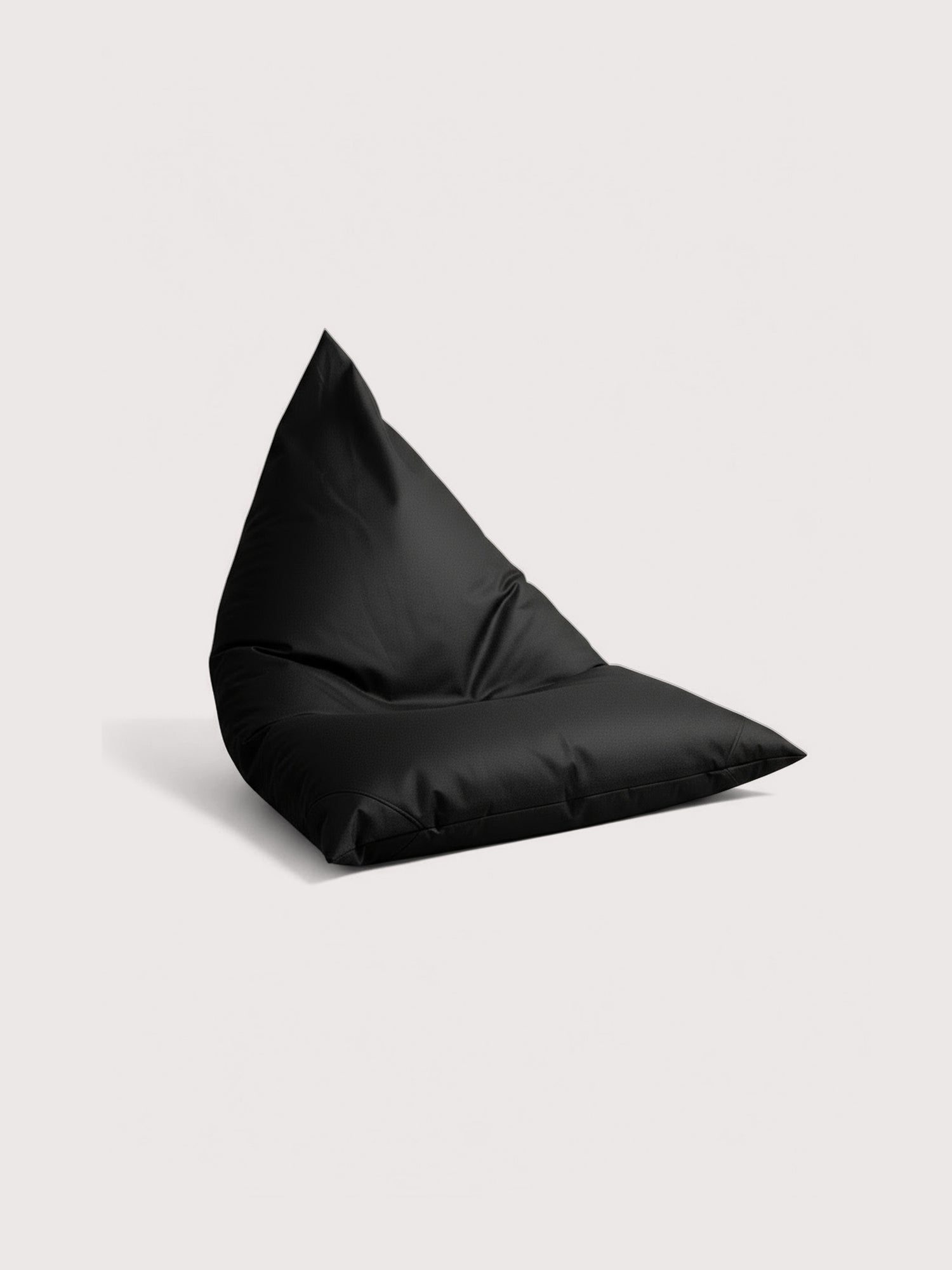 Puff Triangular Terraza y Exterior PUF - Negro