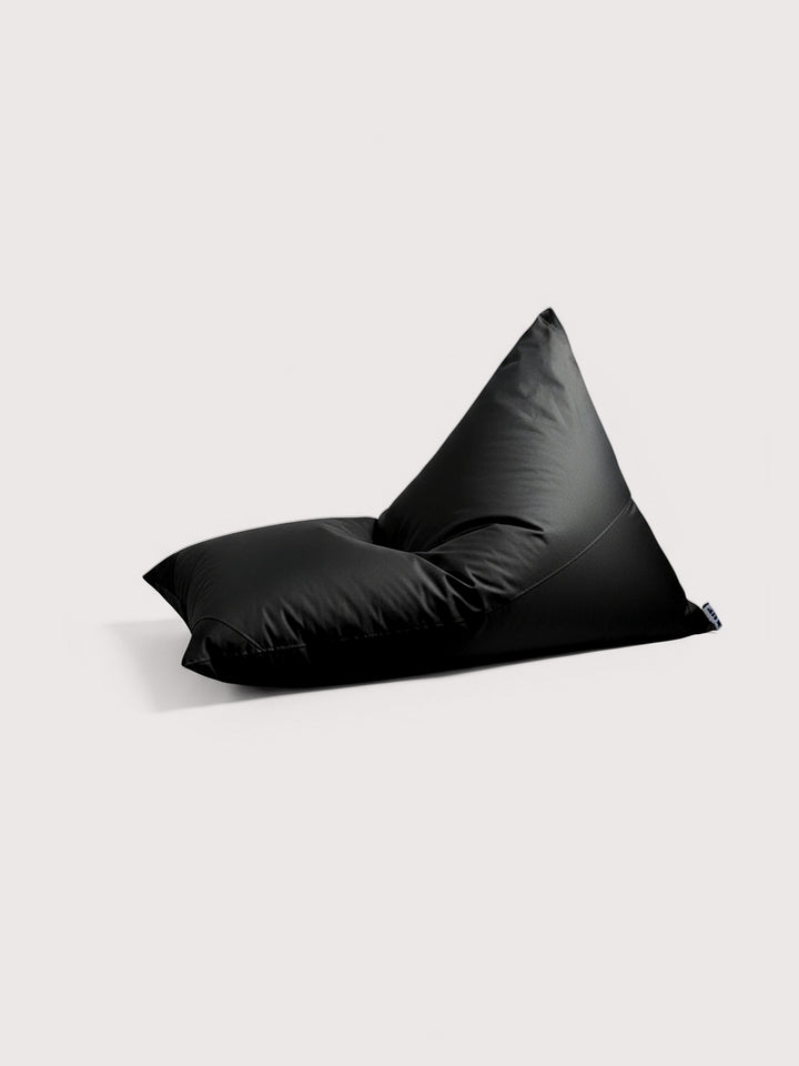 Puff Triangular Terraza y Exterior PUF - Negro