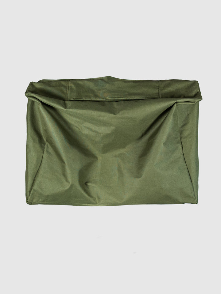 Funda Lona Cama Mascotas PUF - Verde Militar
