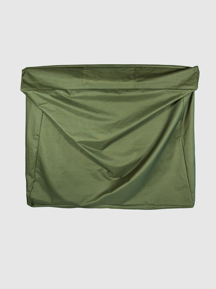 Funda Lona Cama Mascotas PUF - Verde Militar