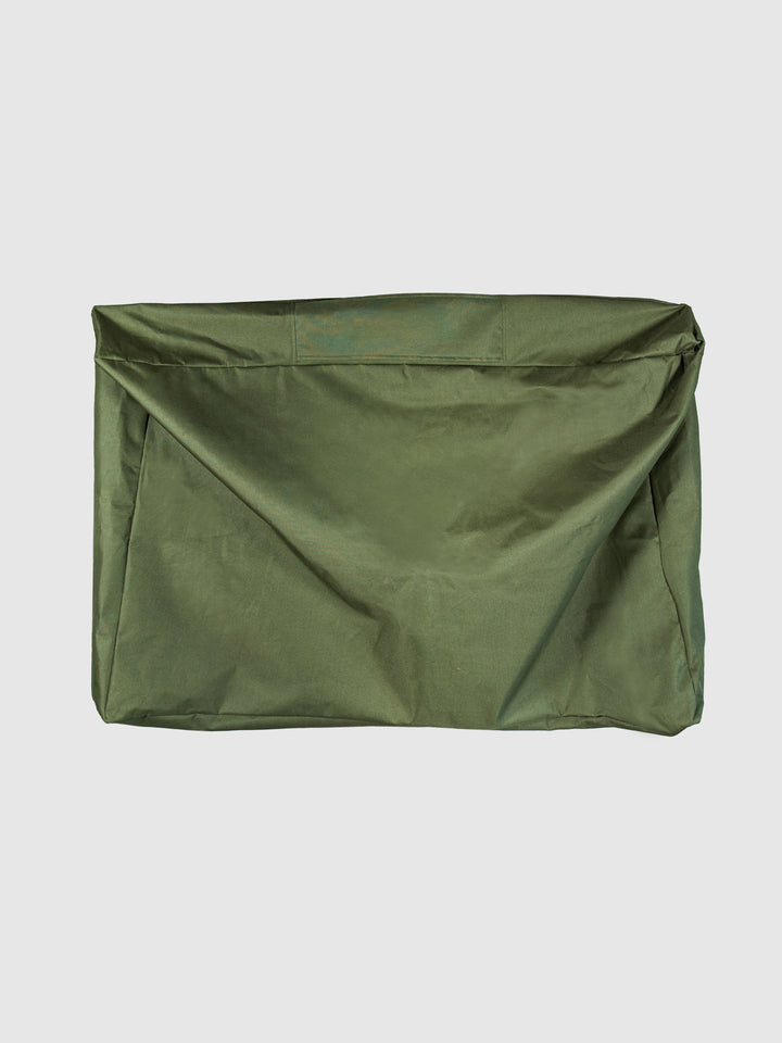 Funda Lona Cama Mascotas PUF - Verde Militar