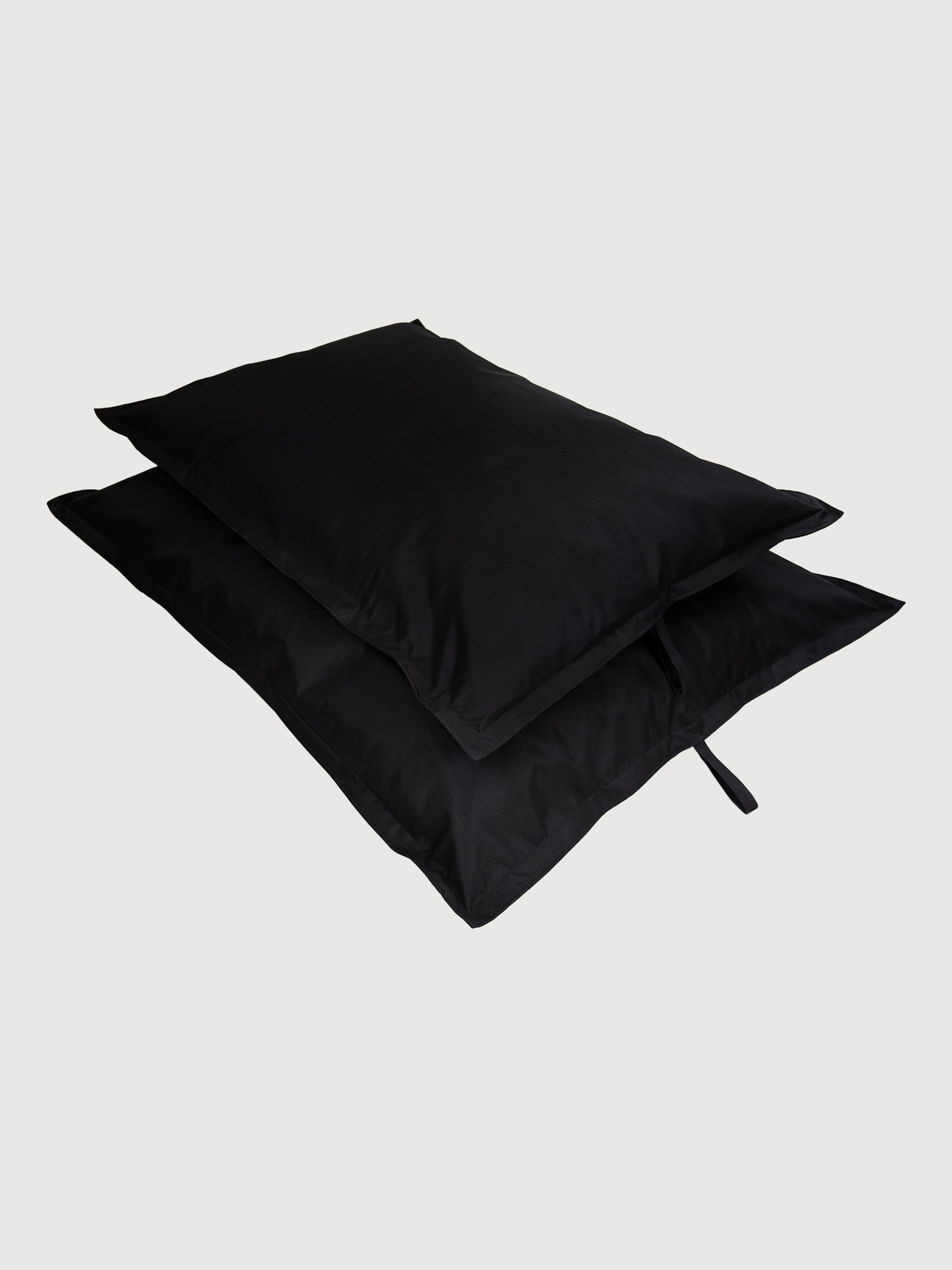 Cojín de Terraza Exterior Rectangular Negro / Negro La Estanteria